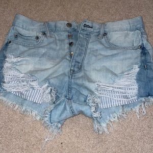 Jean shorts